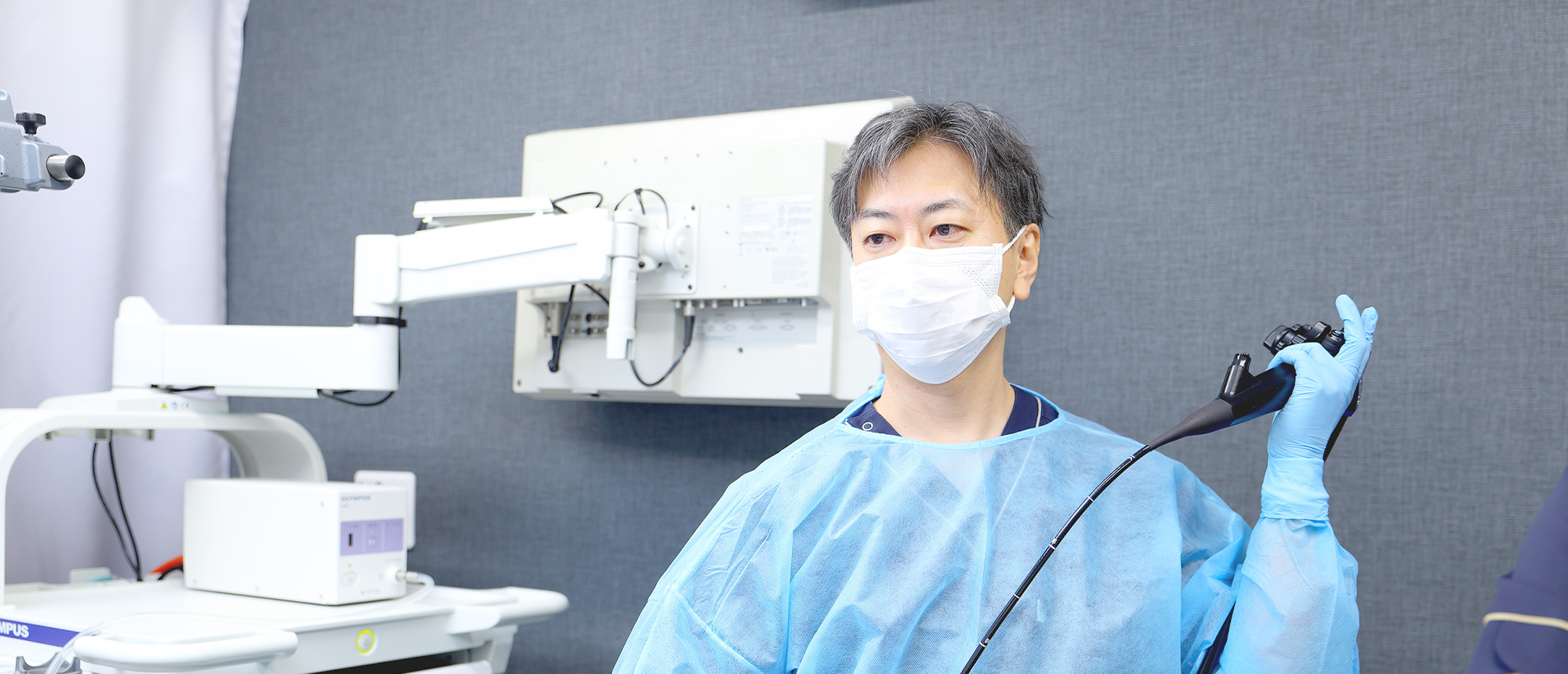 内視鏡専門医が鎮静剤を使用して苦痛を抑えて行う大腸カメラ検査 最新の内視鏡機器を導入院内下剤専用スペースを完備